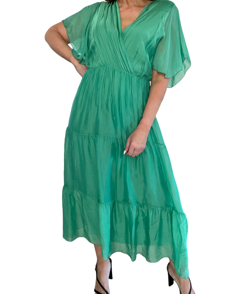 Solare Gypsy Dress Emerald