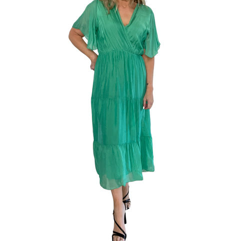Solare Gypsy Dress Emerald